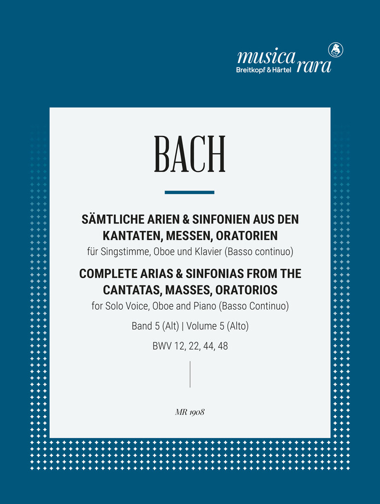 Sämtliche Arien Bd. 5 A,Ob,Bc