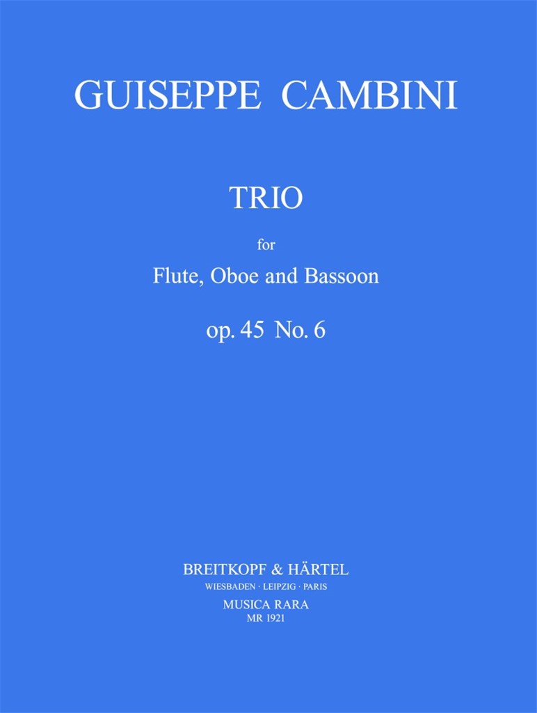 Trio op. 45 Nr. 6