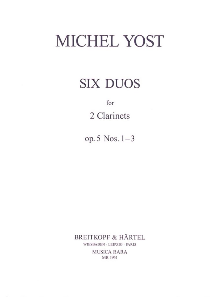 Sechs Duos op. 5, Nr. 1-3