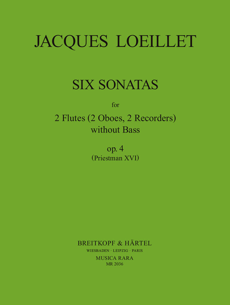 6 Sonaten Op.4