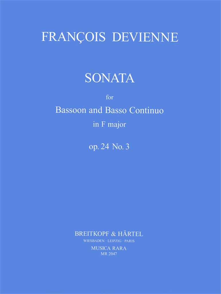 Sonate in F op. 24 Nr. 3