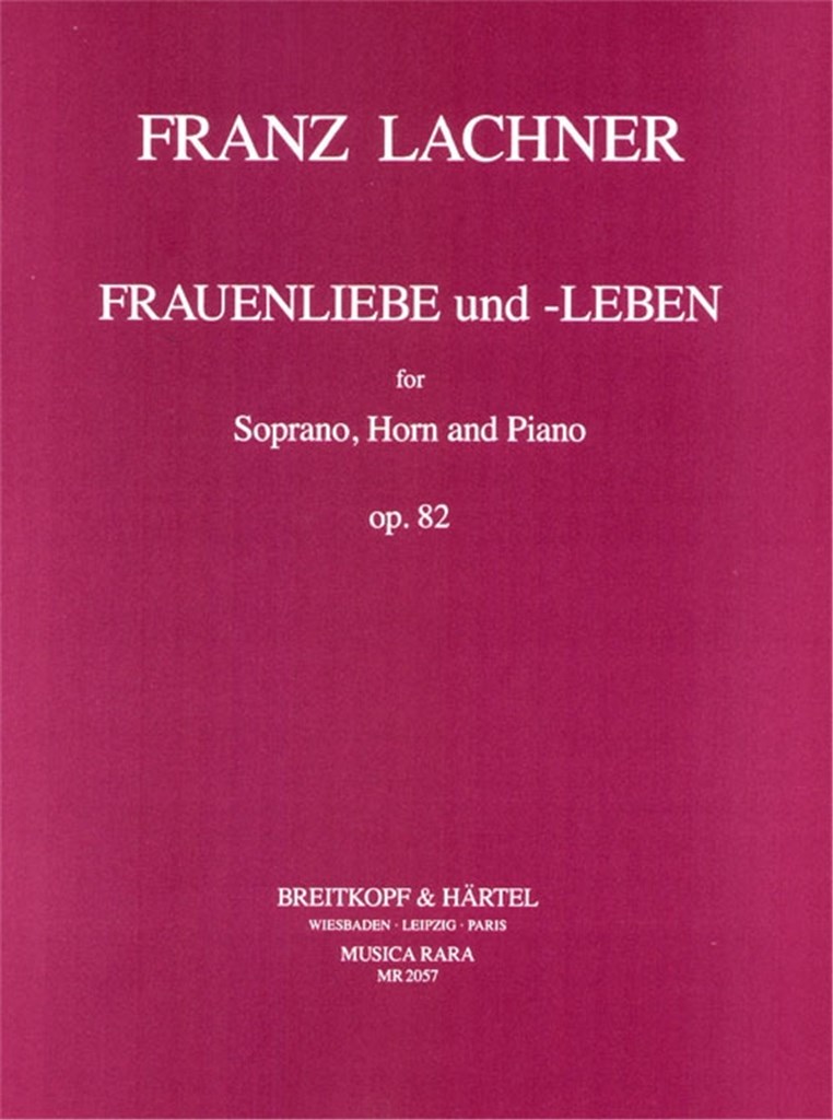 Frauenliebe u. Leben S,Hn,Klav