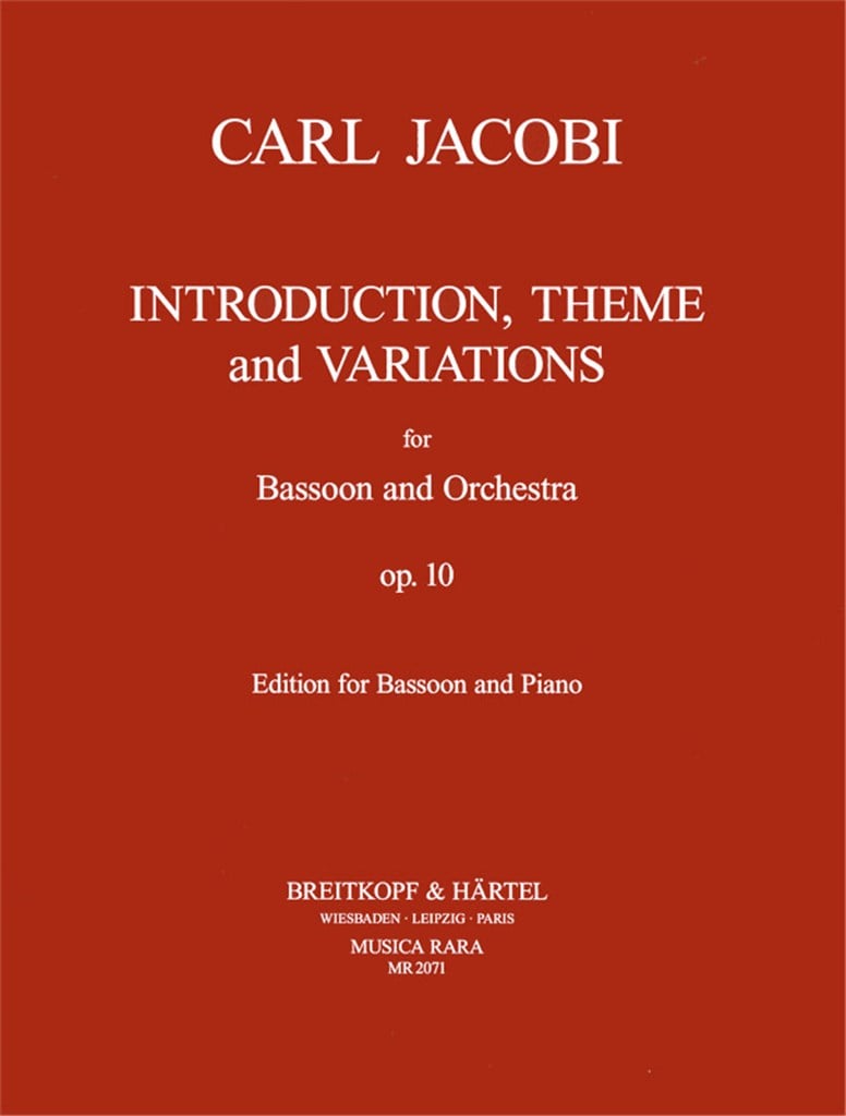 Introd., Thema u. Var. op. 10