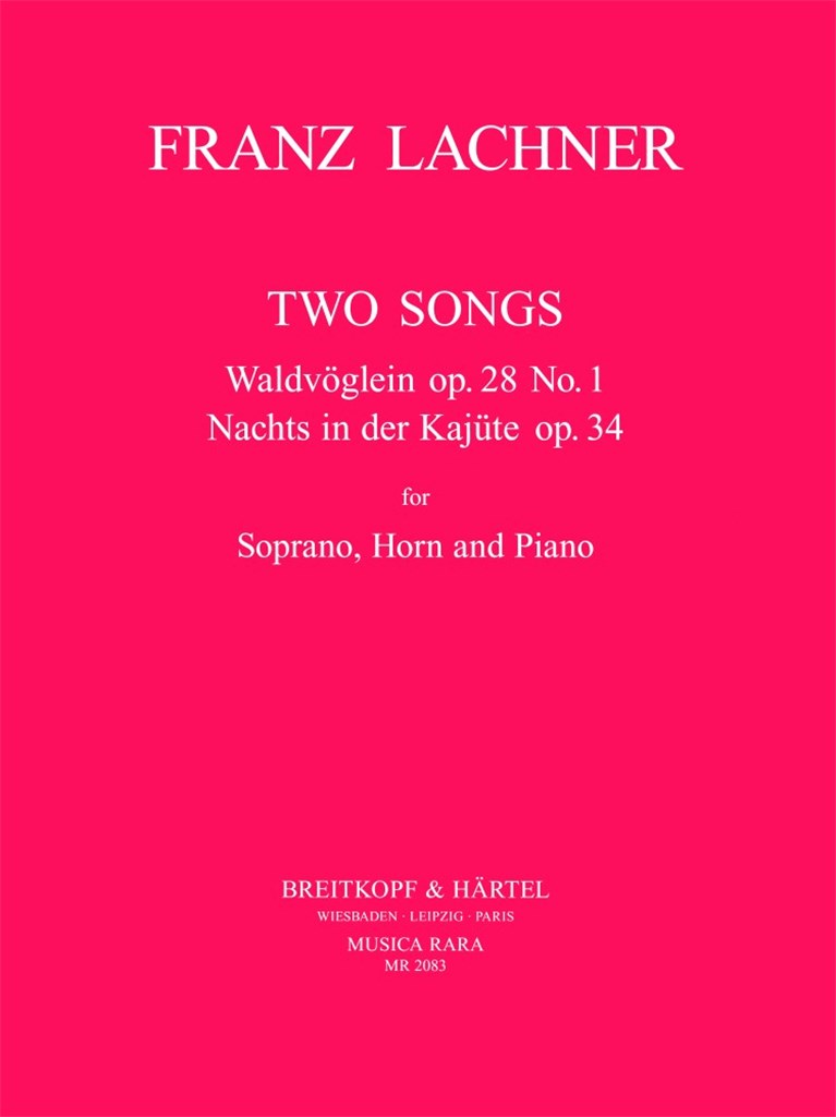 Nachts i.d.Kajüte, Waldvöglein