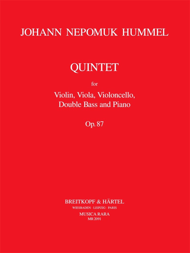 Klavierquintett Es-dur op. 87