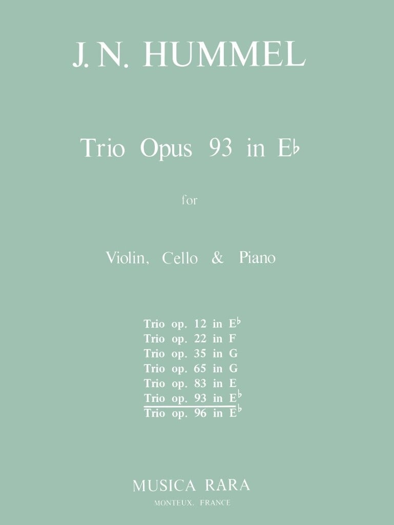 Klaviertrio Es-dur op. 93