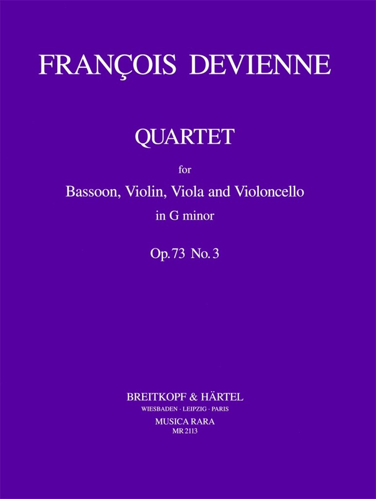 Quartett in g op. 73 Nr. 3