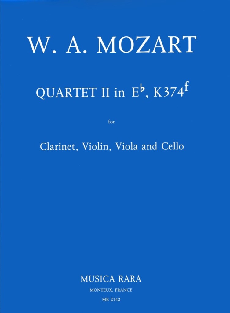 Quartett Nr. 2 Es nach KV 374f