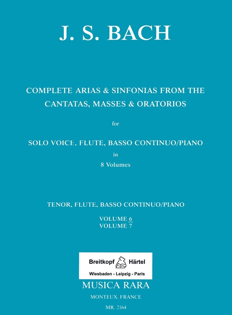 Complete Arien & Sinfonias 6 (Tenor Voice)