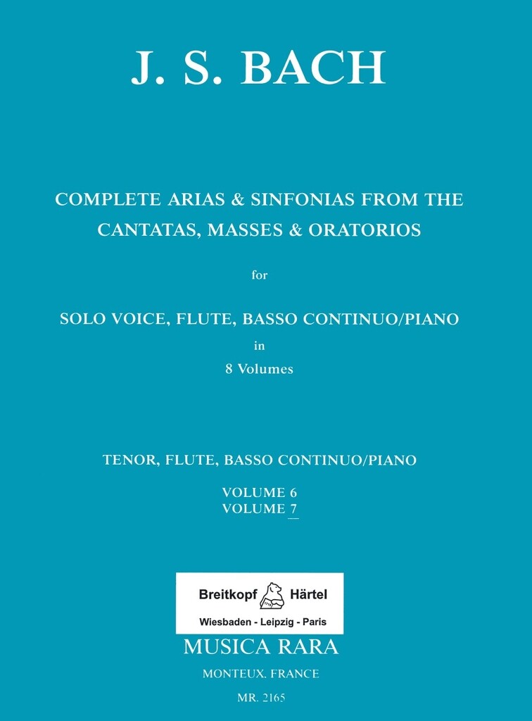 Complete Arien & Sinfonias 7 (Tenor Voice)