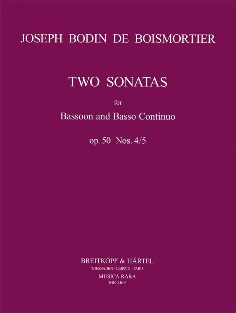 Sonaten in d, c, op. 50/4-5