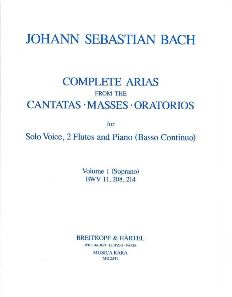 Compl. Arias (Voc,2 Fl) Vol.1