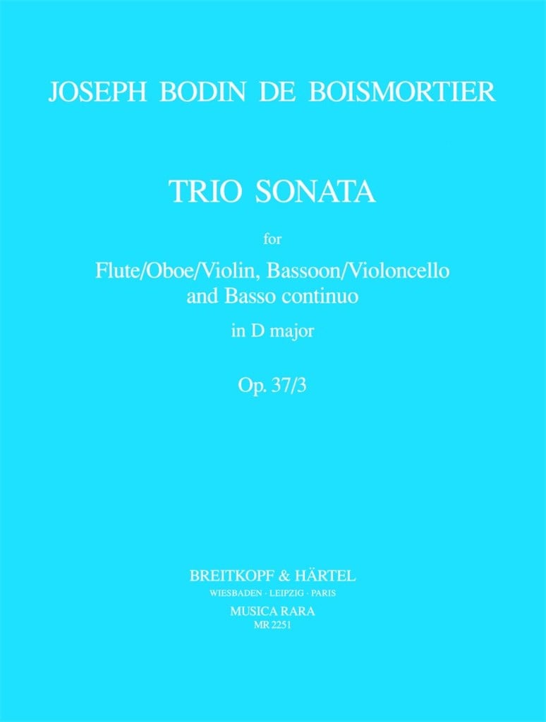 Triosonate in D op. 37/3