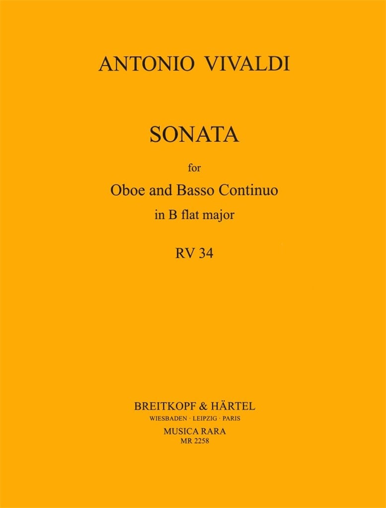 Sonata in B RV 34