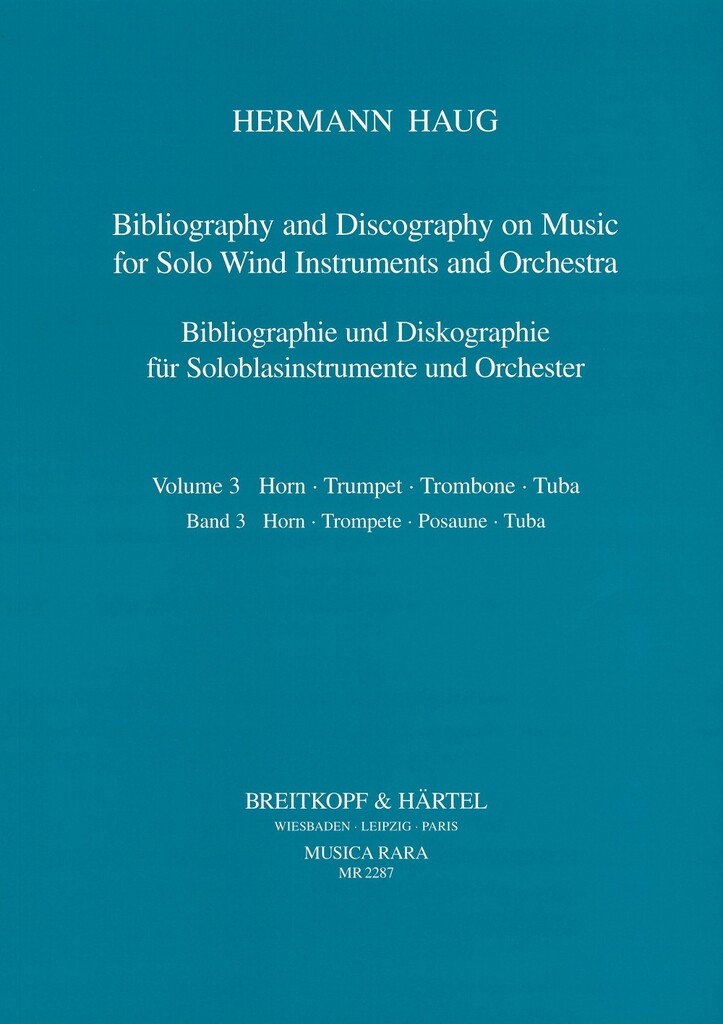 Bibliography Windinstr.+Orch.