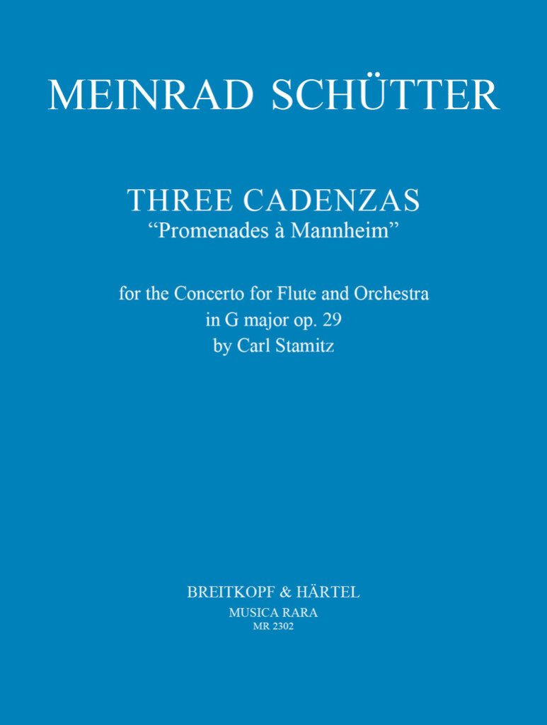 3 Cadenzas Promenades à Mannheim