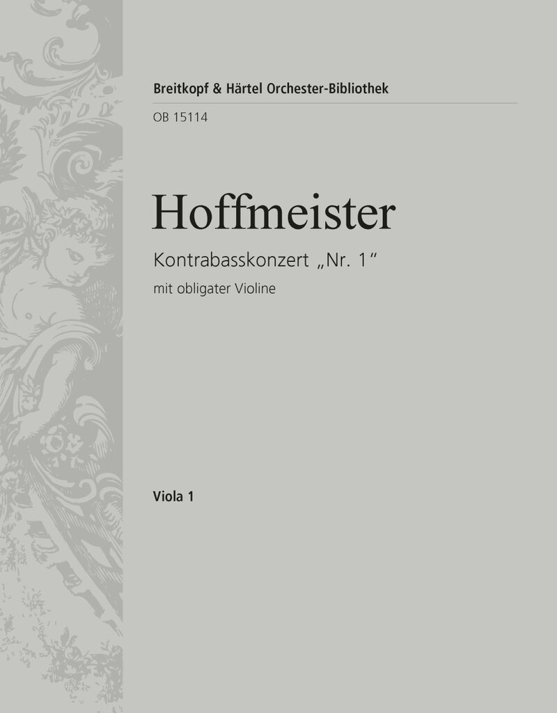 Kontrabasskonzert Nr. 1 D-dur