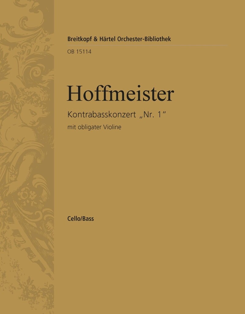 Kontrabasskonzert Nr. 1 D-dur