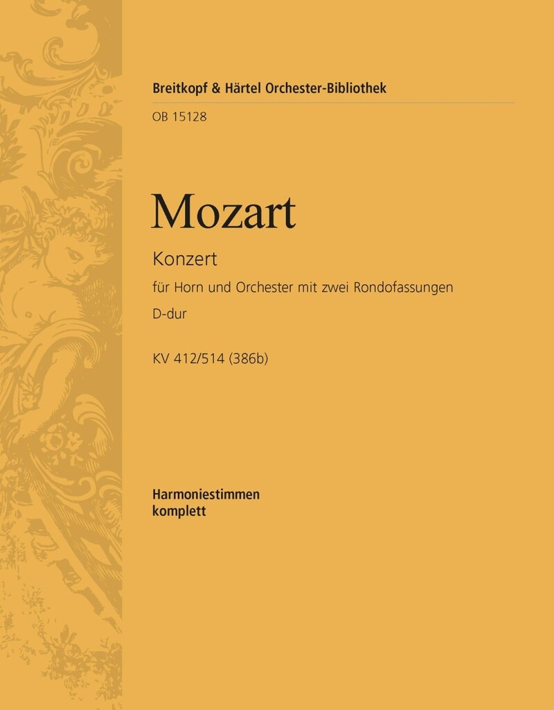 Konzert f. Horn und Orchester Nr.1 D-dur KV412/514