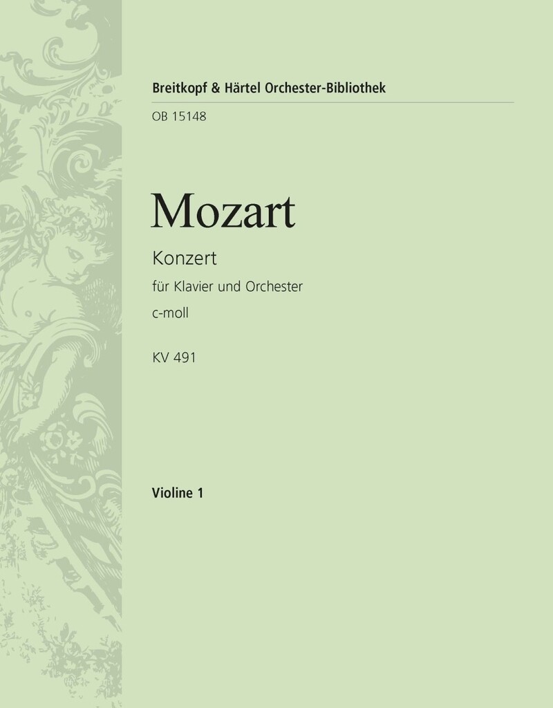 Konzert Für Klavier und Orchester C-Moll Kv 491