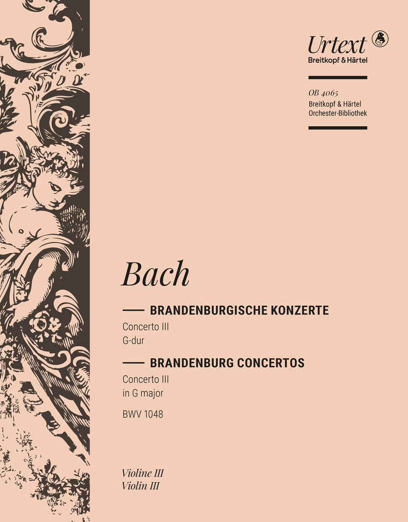Brandenburg. Konz. 3 G BWV1048