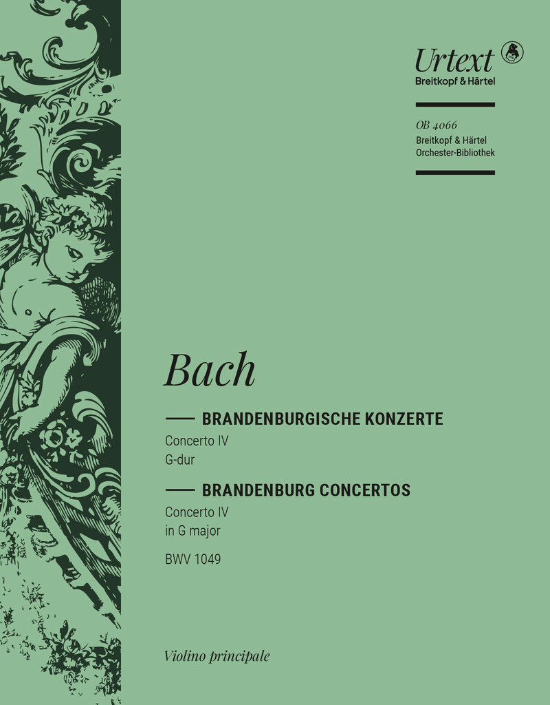 Brandenburg. Konz. 4 G BWV1049