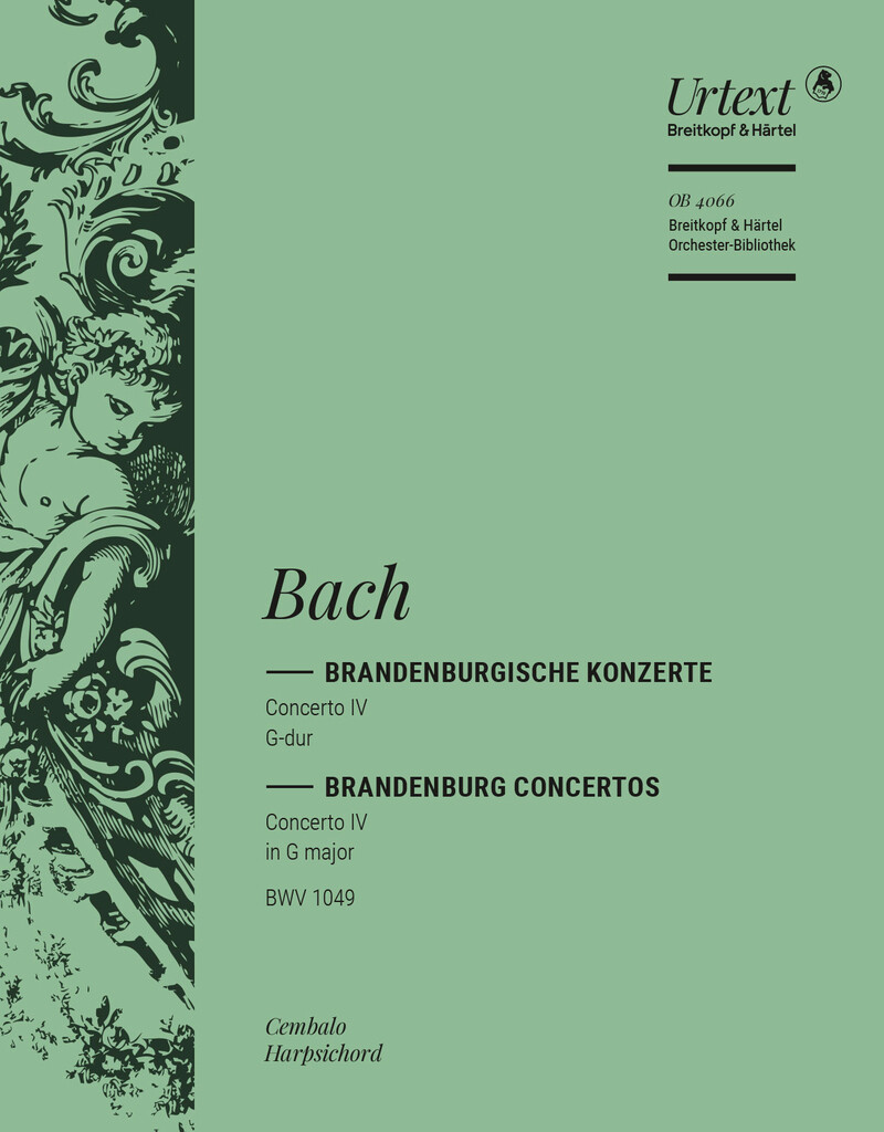 Brandenburg. Konz. 4 G BWV1049