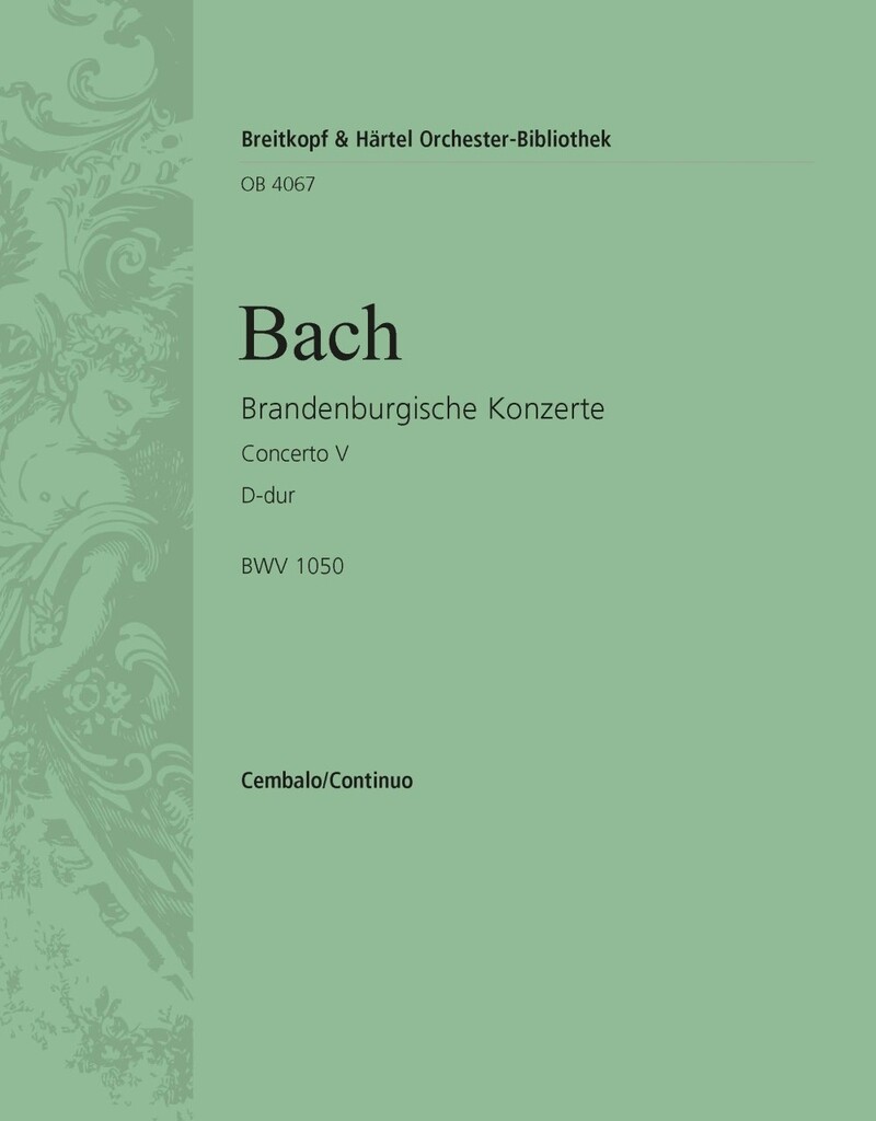 Brandenburg. Konz. 5 D BWV1050