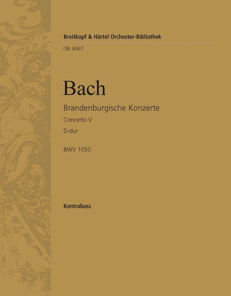 Brandenburg. Konz. 5 D BWV1050