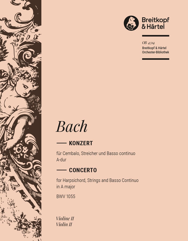 Cembalokonzert A-dur BWV 1055