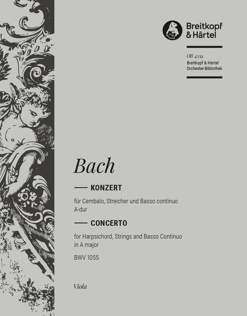 Cembalokonzert A-dur BWV 1055