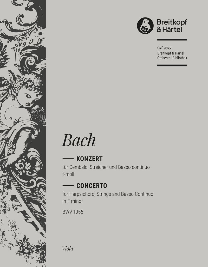 Cembalokonzert f-moll BWV 1056