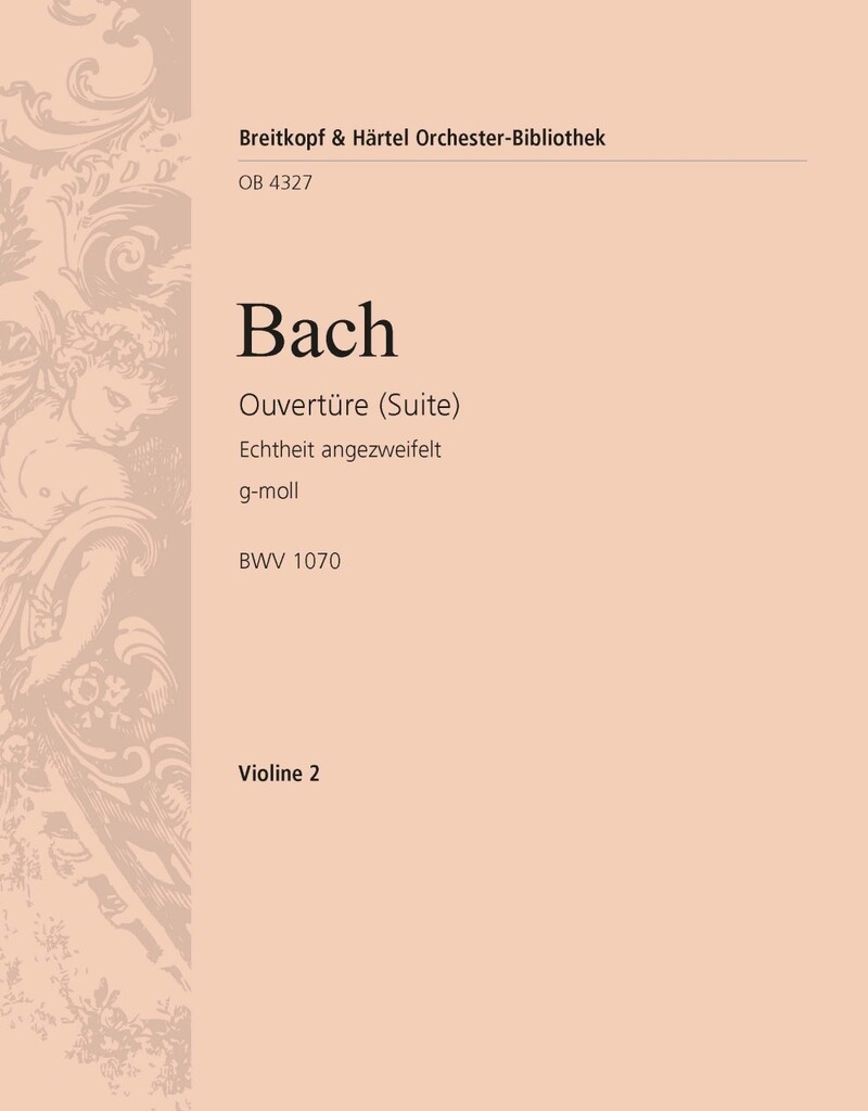 Ouvertüre(Suite)g-moll BWV1070