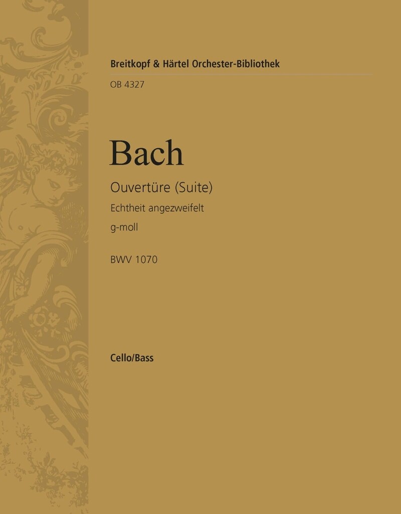 Ouvertüre(Suite)g-moll BWV1070
