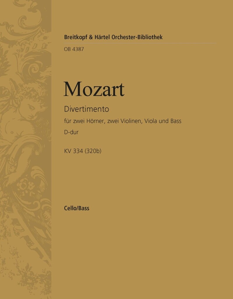 Divertimento D-dur KV334(320b)