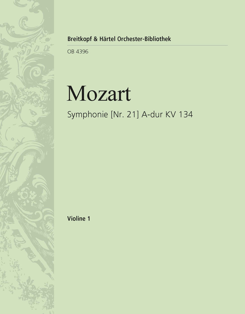 Symphonie Nr. 21 A-dur KV 134