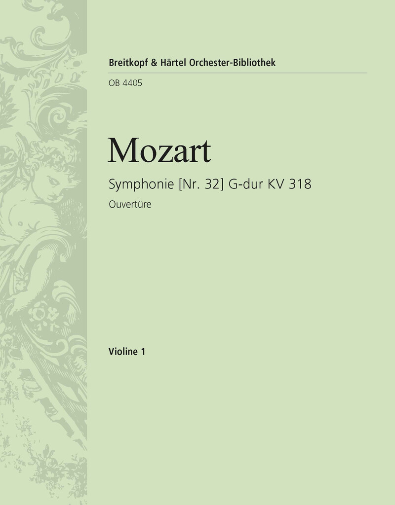 Symphonie Nr. 32 G-dur KV 318