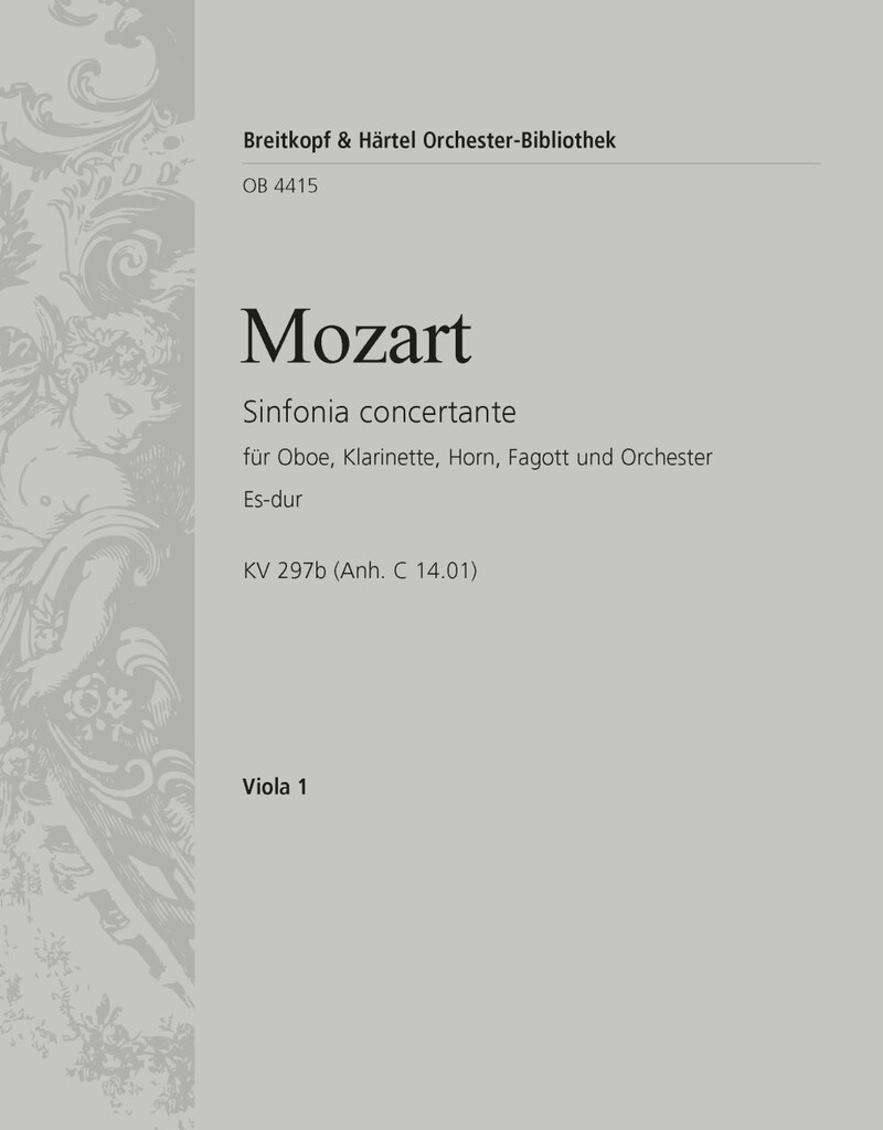 Sinfonia concertante Es KV297b