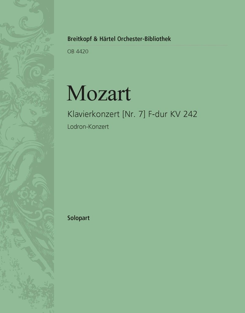 Klavierkonzert 7 F-dur KV 242