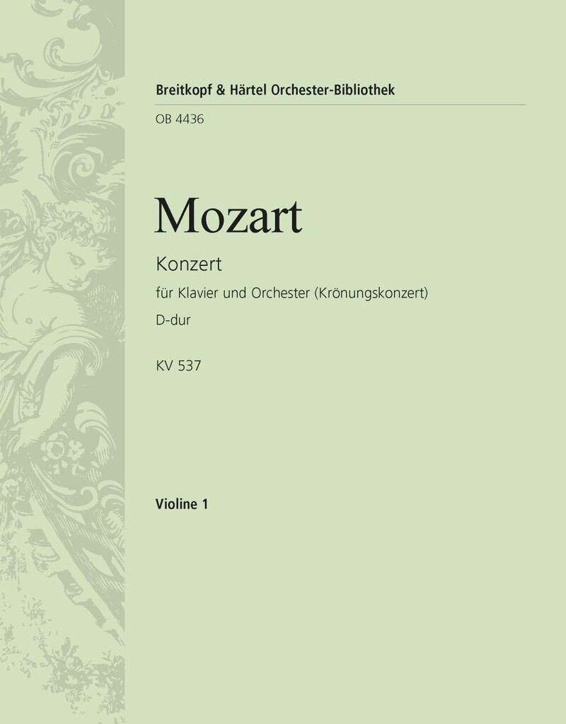 Klavierkonzert 26 D-dur KV 537