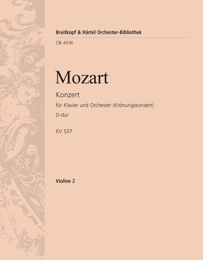Klavierkonzert 26 D-dur KV 537