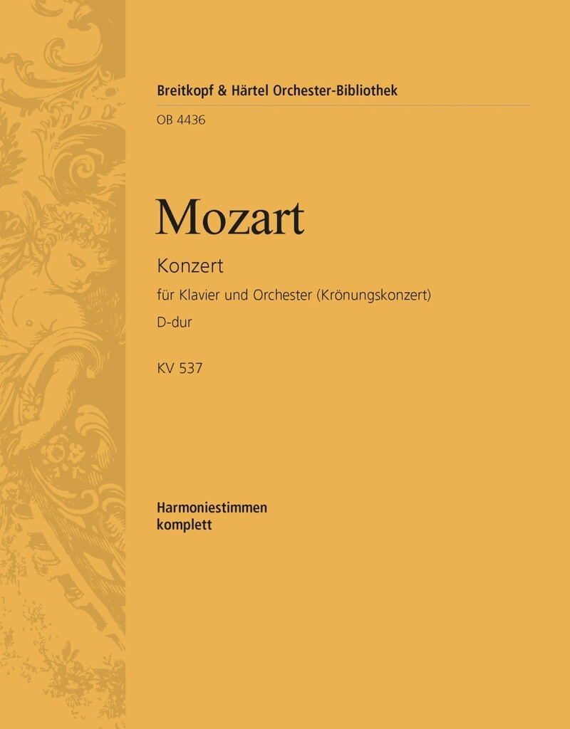 Klavierkonzert 26 D-dur KV 537