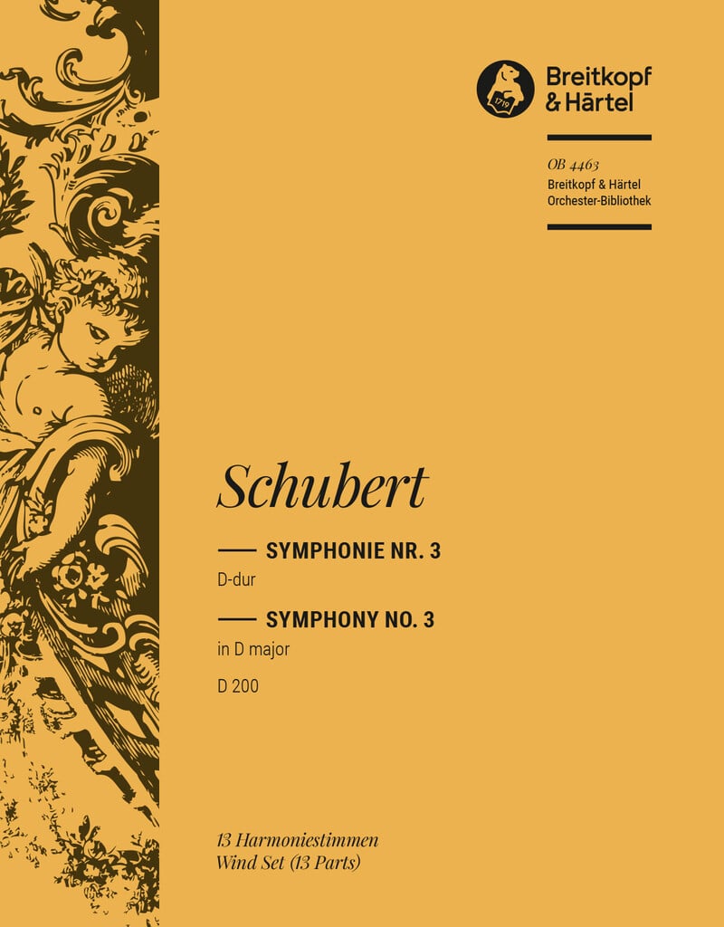 Symphonie Nr. 3 D-dur D 200
