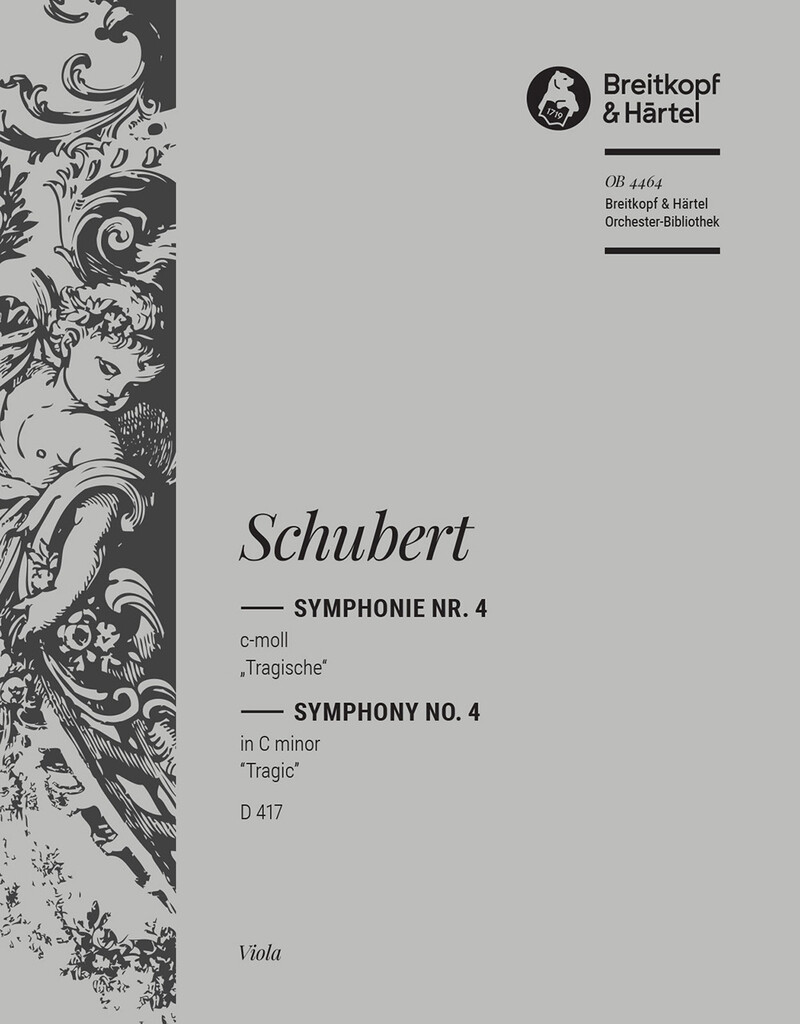 Symphonie Nr. 4 c-moll D 417