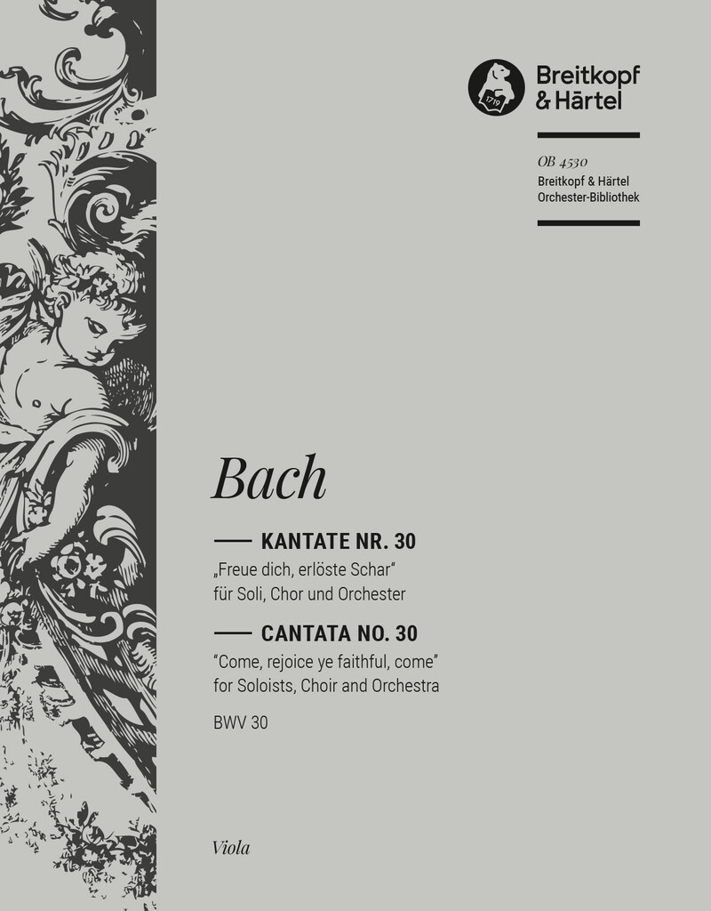 Kantate 30 Freue dich, erlöst