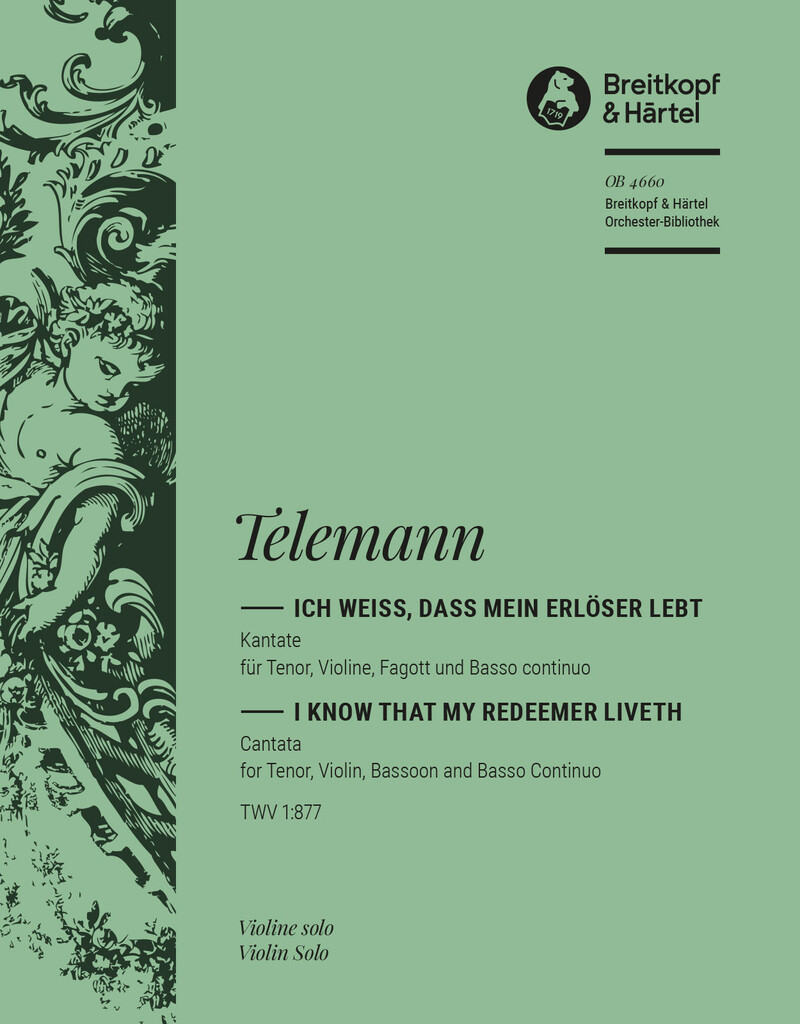 Kantate 160 Ich weiss, dass