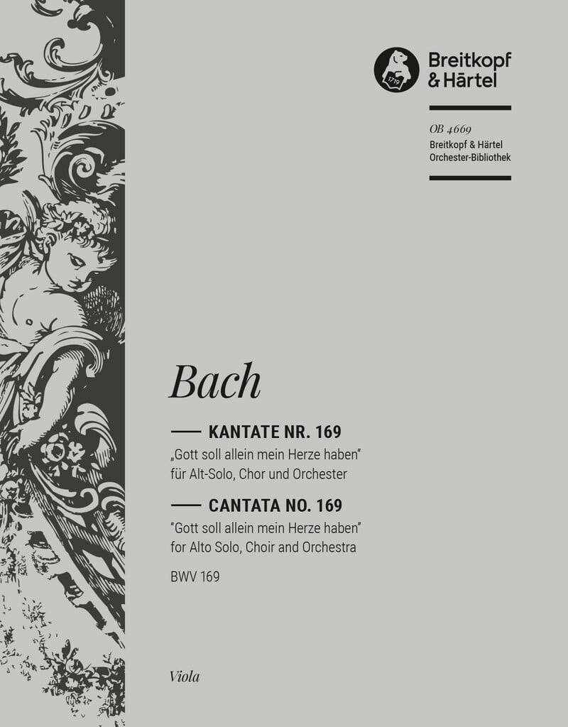 Kantate 169 Gott soll allein
