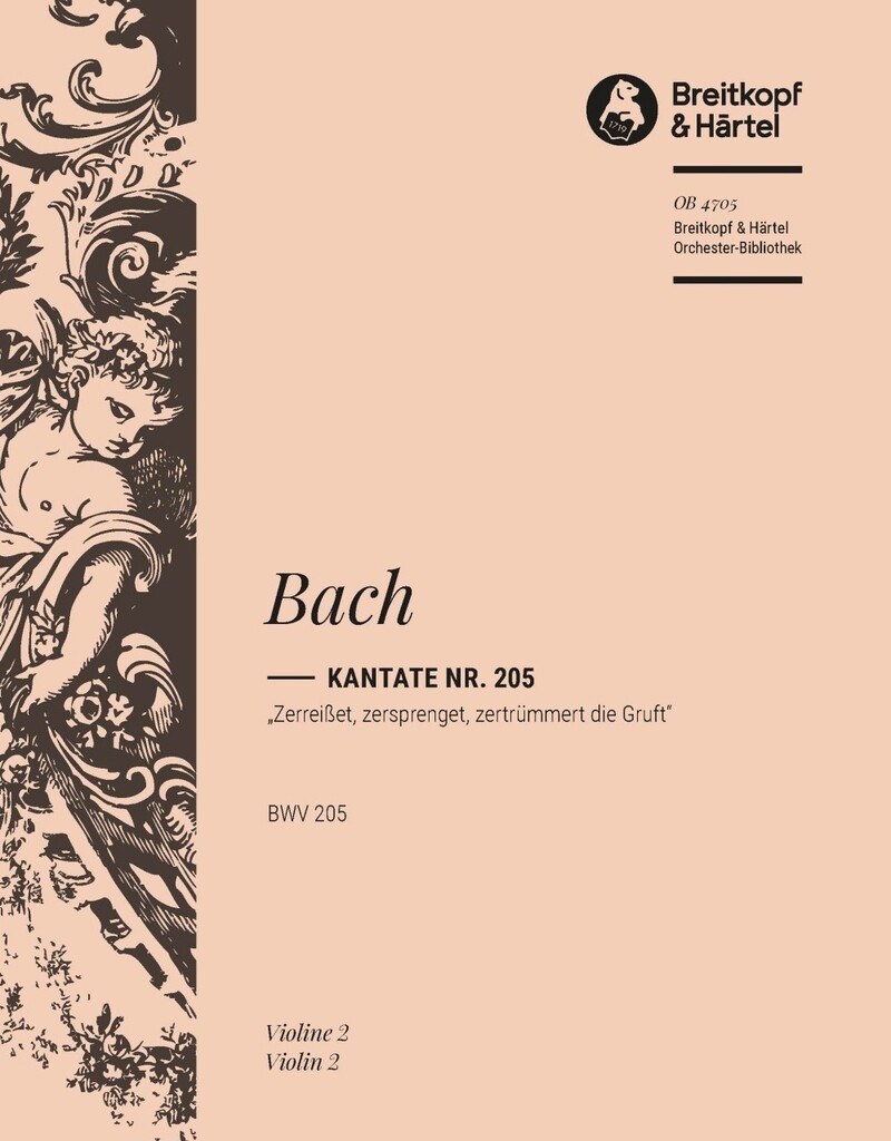 Kantate 205 Zerreisset, zerspr