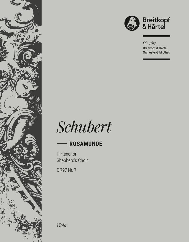 Rosamunde D 797. Hirtenchor