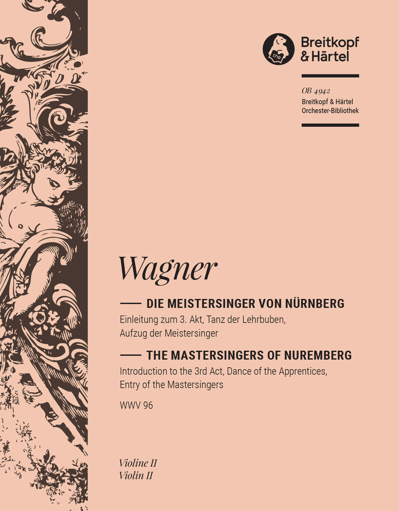 Meistersinger. Einleitg 3. Akt